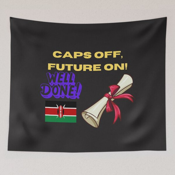 Item preview, CAPS OFF, FUTURE ON, Kenyan, African Pride designed and sold by Right-UR.