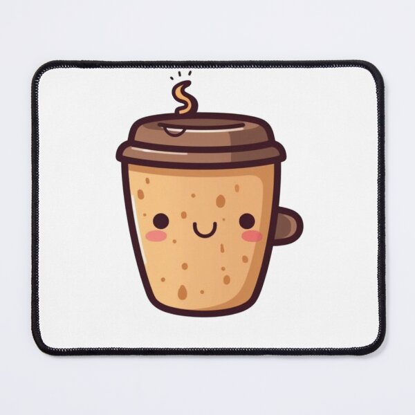 Item preview, Cute Coffee Stickers Kawaii PNG designed and sold by SuccessSK.