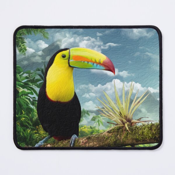 Item preview, Keel Billed Toucan With A Jungle View  designed and sold by Heathermarie321.