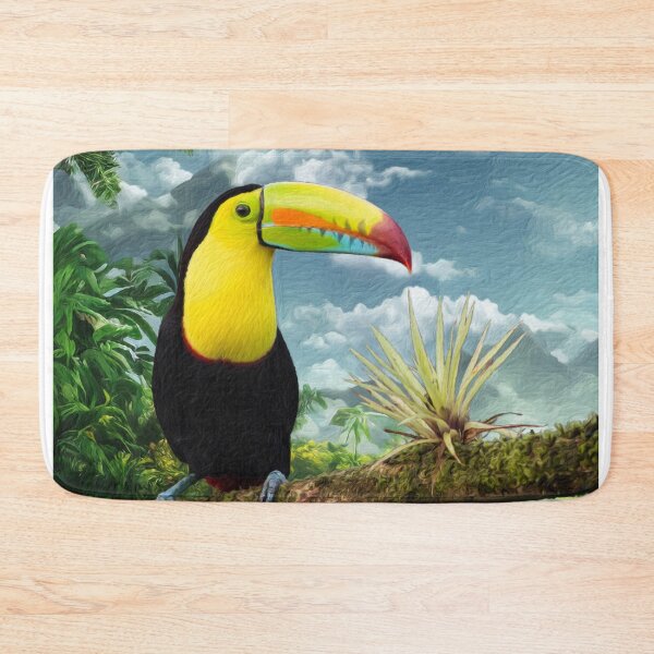 Item preview, Keel Billed Toucan With A Jungle View  designed and sold by Heathermarie321.