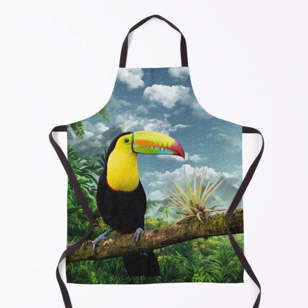 Item preview, Keel Billed Toucan With A Jungle View designed and sold by Heathermarie321.
