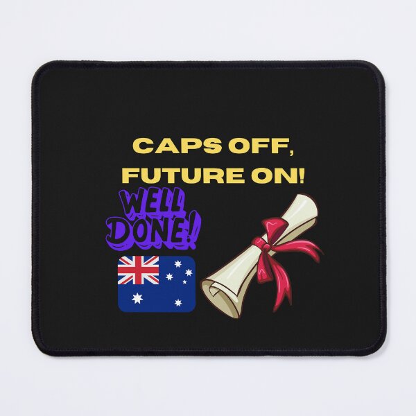 Item preview, CAPS OFF, FUTURE ON, Australian Pride, Australian flag designed and sold by Right-UR.