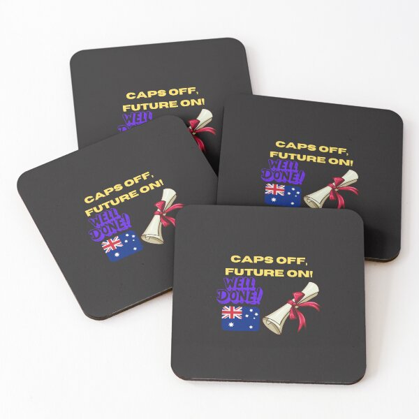 Item preview,  CAPS OFF, FUTURE ON, Australian Pride, Australian flag designed and sold by Right-UR.