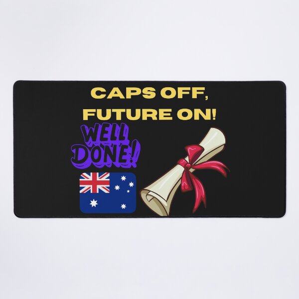 Item preview, CAPS OFF, FUTURE ON, Australian Pride, Australian flag designed and sold by Right-UR.