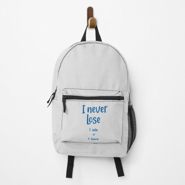 Item preview, I never lose - I win or I learn - (+ View this design on 75+ products) designed and sold by Julien Hebbrecht.