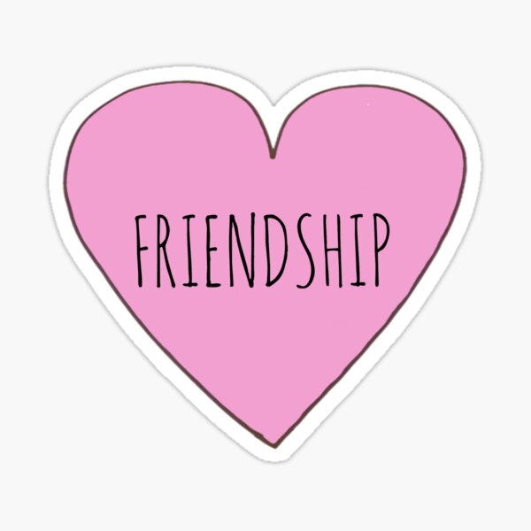 Friendship Love Sticker