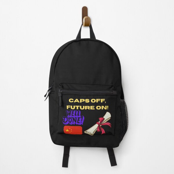 Item preview,   CAPS OFF, FUTURE ON, China Pride, Chinese flag designed and sold by Right-UR.
