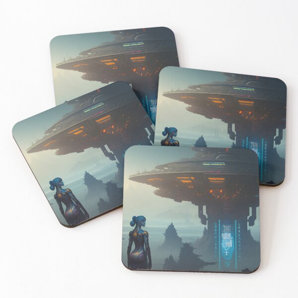 Item preview, Oriental futuristic Vision 4 - Cyberpunk designed and sold by joejiing.