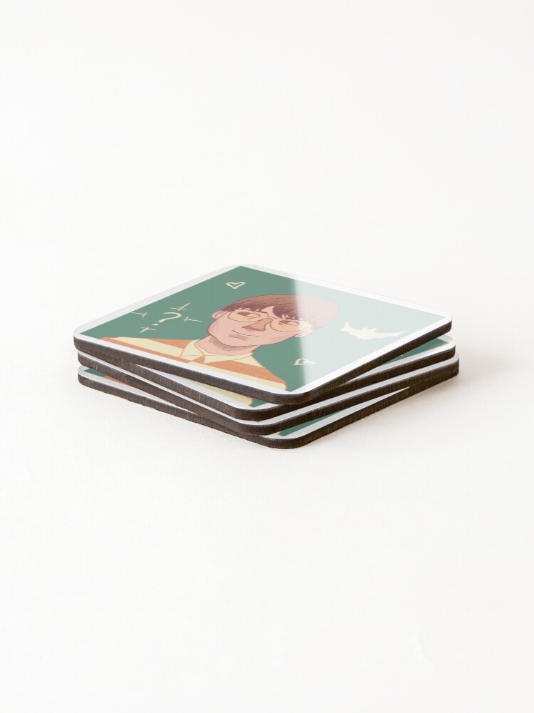 Thumbnail 4 of 5, Coasters (Set of 4), Paul Dano Riddler designed and sold by ghostbugs.