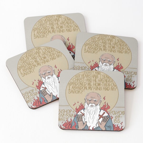 Item preview, Polycarp (69-155), Bishop of Smyrna Painting designed and sold by HughesPawla.