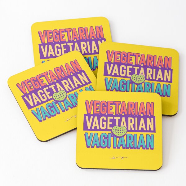 Artikelvorschau, Vegetarier, Vegetarier, Vagitarier entworfen und verkauft von PaperPenguins.