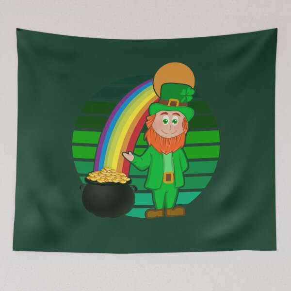 Item preview, St. Patrick Rainbow Pot Of Gold Sunset designed and sold by tpixx.