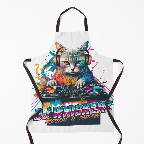 Item preview, A DJ Cat is Playing Music designed and sold by Tuong Nguyen.