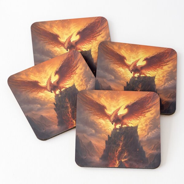Item preview, Griffin perched on a volcano  designed and sold by Paul Fleet.