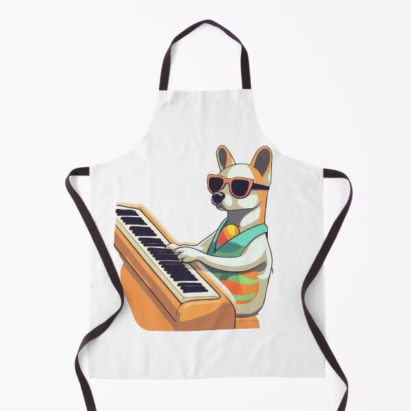 Item preview, Retro Piano Dog designed and sold by Artwyz.