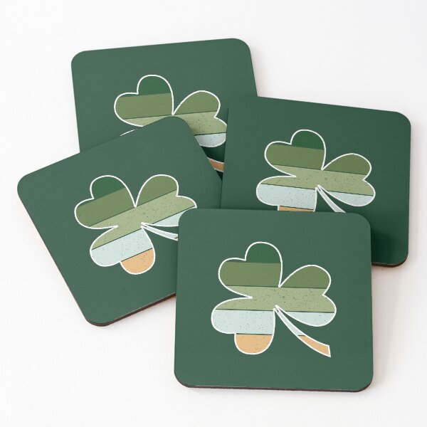 Item preview, St. Patricks Day Shamrock Retro Vintage Sunset designed and sold by tpixx.