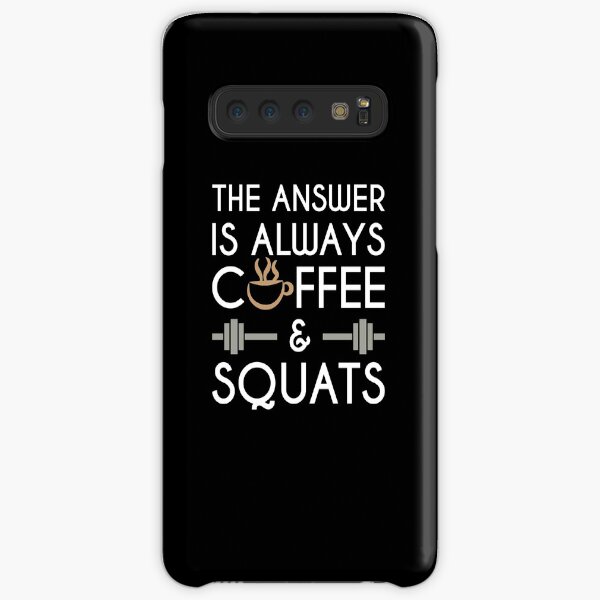 Coffee & Squats Samsung Galaxy Snap Case