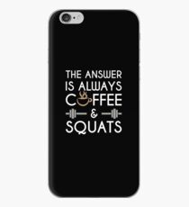 Coffee & Squats iPhone Case