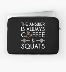 Coffee & Squats Laptop Sleeve