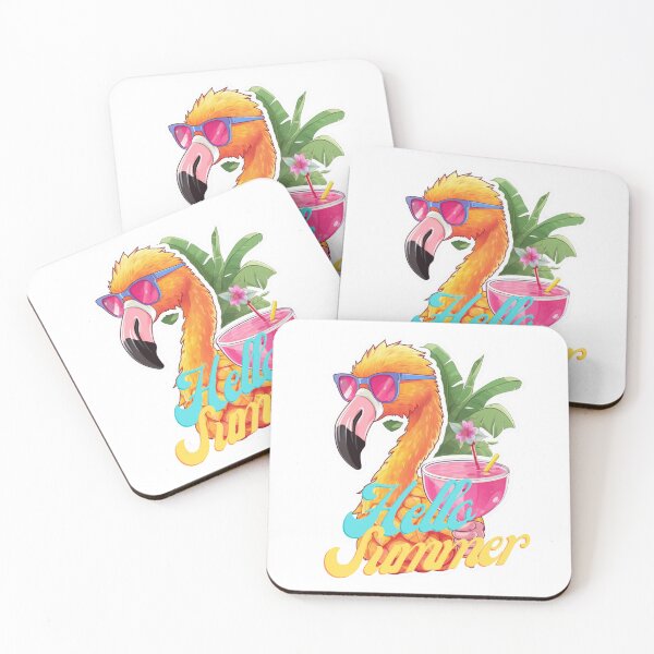 Artikelvorschau, Flamingos and Pineapples entworfen und verkauft von Fantasy Masterpiece.