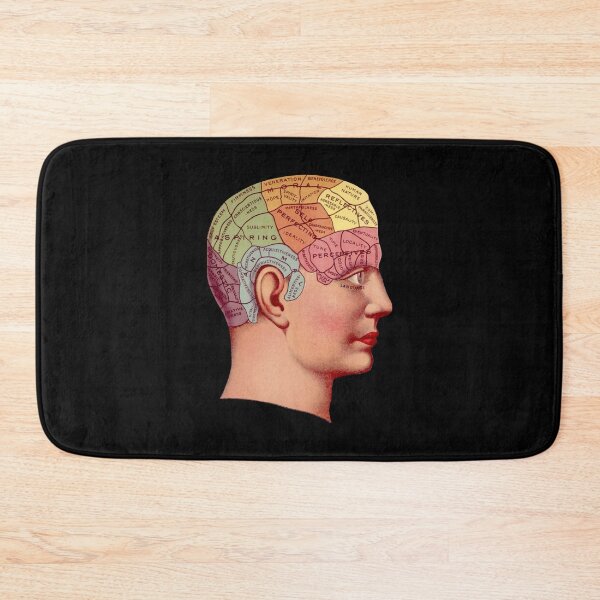 Item preview, Vintage Phrenology Diagram designed and sold by DotorEaon.
