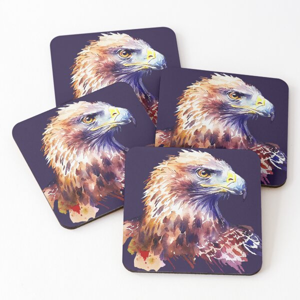 Item preview, Majestic Eagle Watercolor Portrait designed and sold by KOTOdesign.