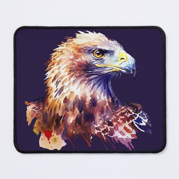 Item preview, Majestic Eagle Watercolor Portrait designed and sold by KOTOdesign.
