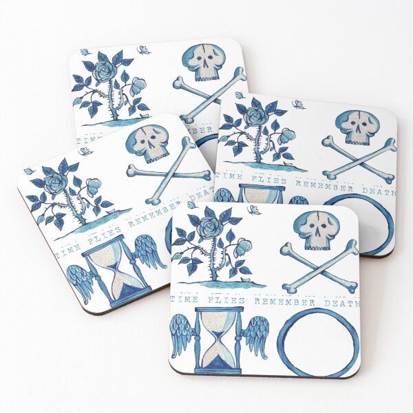 Item preview, Time Flies Remember Death designed and sold by Corinne Alexa Jackson.