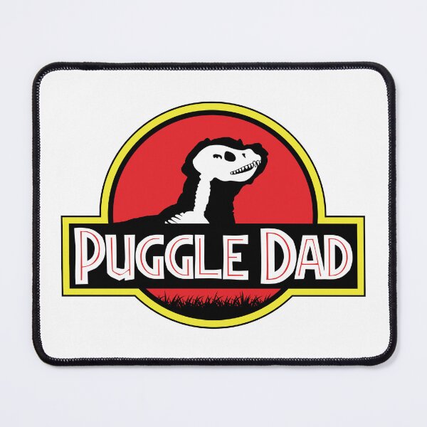 Item preview, (For Bright Background) Jurassic Puggle Dad designed and sold by More Cute Dogs.
