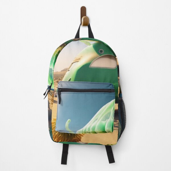 Item preview, Green caravan and jellyfish designed and sold by jsebouvi.
