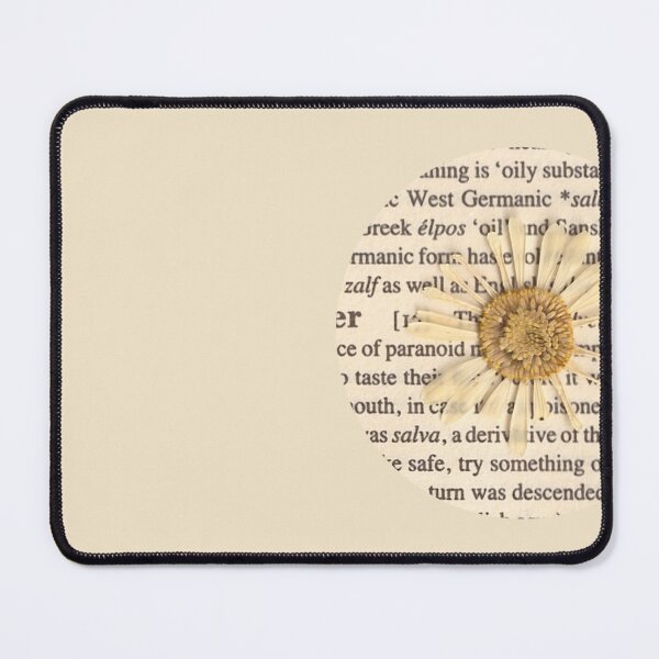 Item preview, Flower on vintage page K designed and sold by Julianum.
