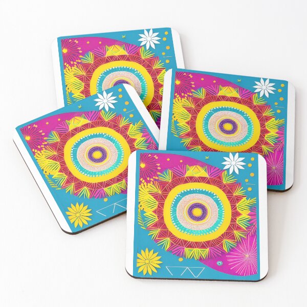 Item preview, Joyful bursts of vibrant colors dance in harmony designed and sold by newfangledts.