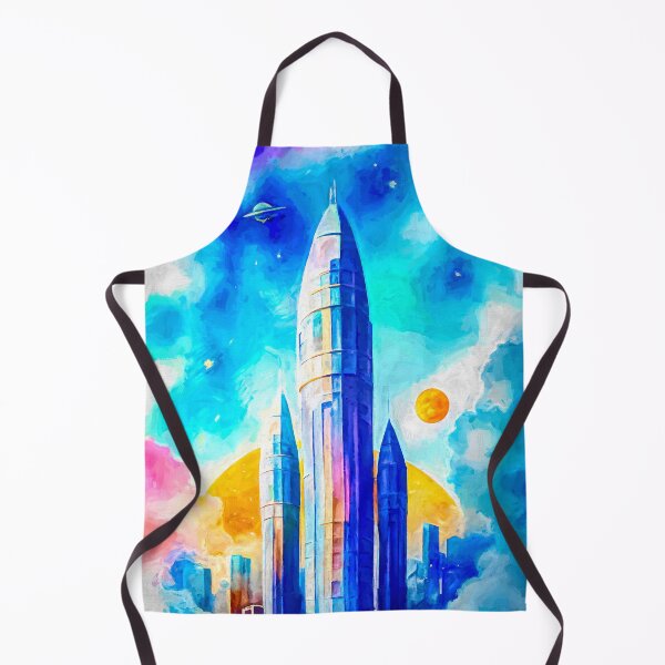 Item preview, Spaceage watercolor by Brian Vegas designed and sold by Brian Vegas.