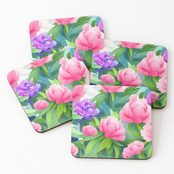 Item preview, Peony Flowers Art designed and sold by Ameiva-Apparel.