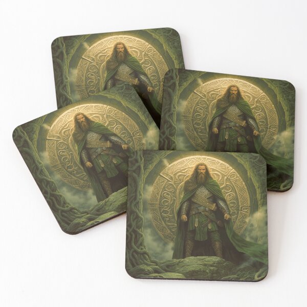 Item preview, Celtic warrior dressed in green designed and sold by Paul Fleet.