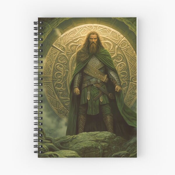 Item preview, Celtic warrior dressed in green designed and sold by Paul Fleet.