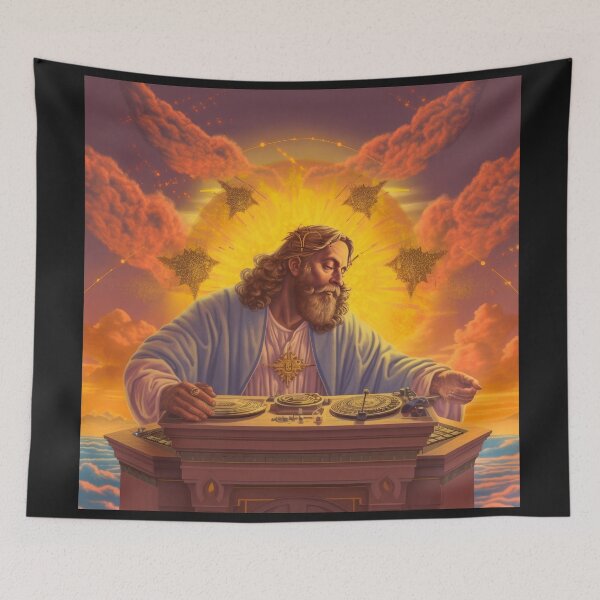 Item preview, God is a DJ Series designed and sold by VISIONARTIST.