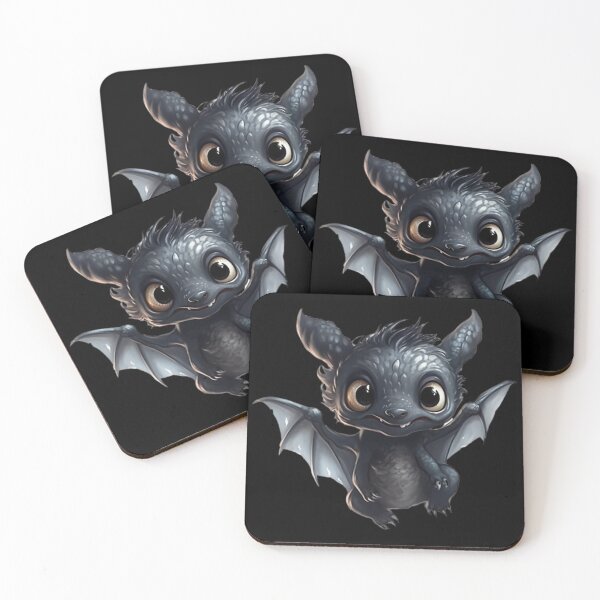 Item preview, Cute black dragon designed and sold by HarriPaloma.