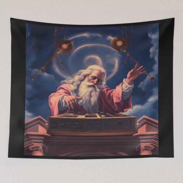 Item preview, God is a DJ Series designed and sold by VISIONARTIST.