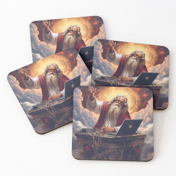 Item preview, God is a DJ Series designed and sold by VISIONARTIST.