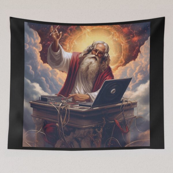 Item preview, God is a DJ Series designed and sold by VISIONARTIST.