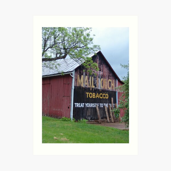 Mail Pouch Tobacco Art Print