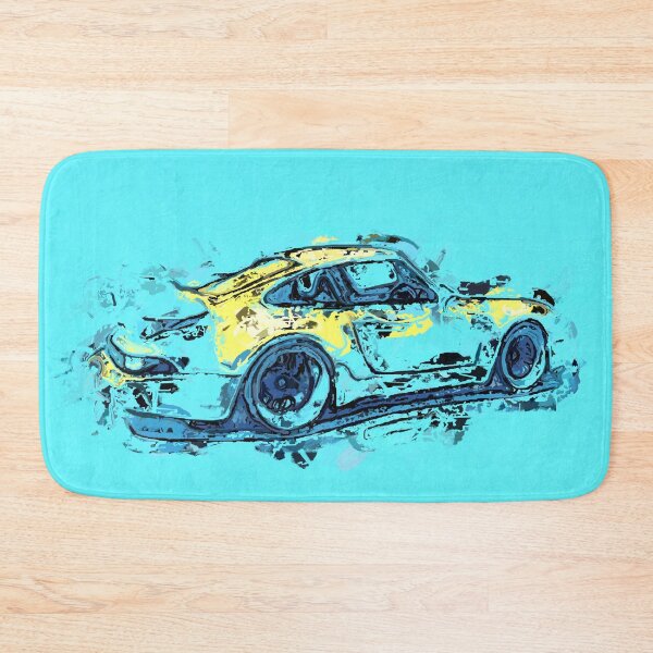 Item preview, Flat Six Classic in Blue & Yellow designed and sold by Family4 Art Designs.
