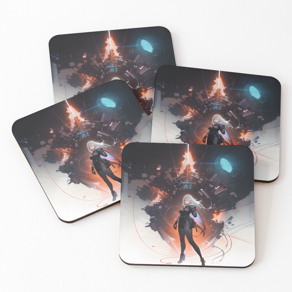 Item preview, Coasters (Set of 4) designed and sold by DEVdoesarts.