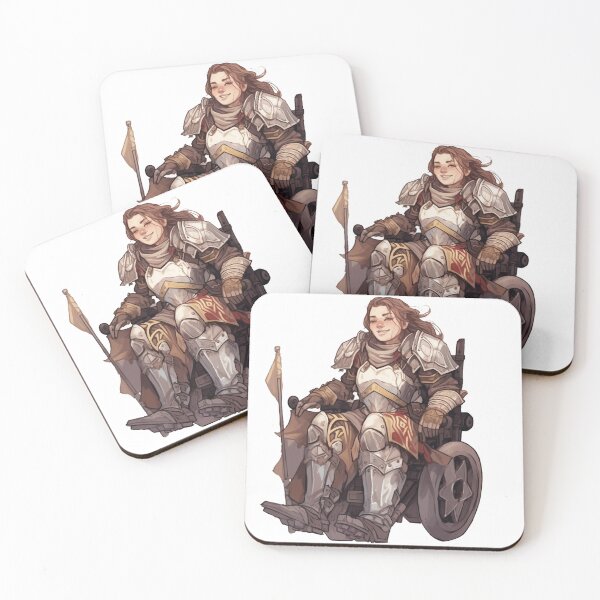 Item preview, RPG Paladin Wheelchair User designed and sold by The Nerdy Squizzle.