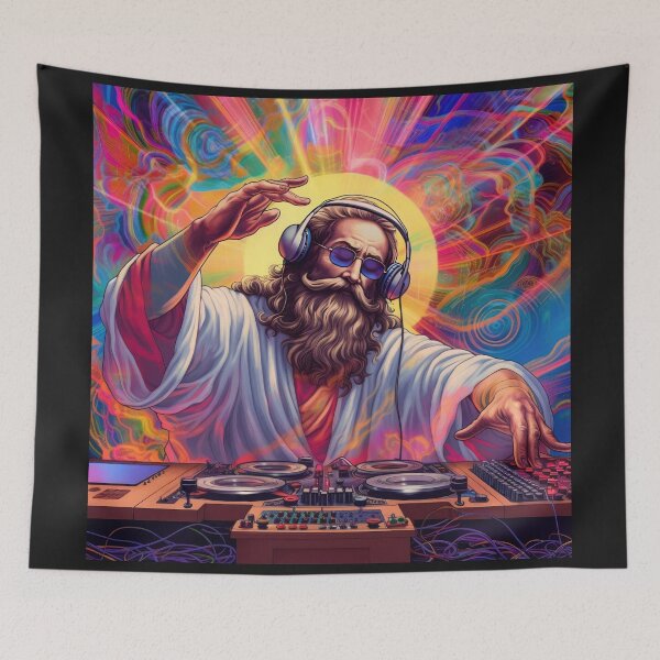 Item preview, God is a DJ Series designed and sold by VISIONARTIST.