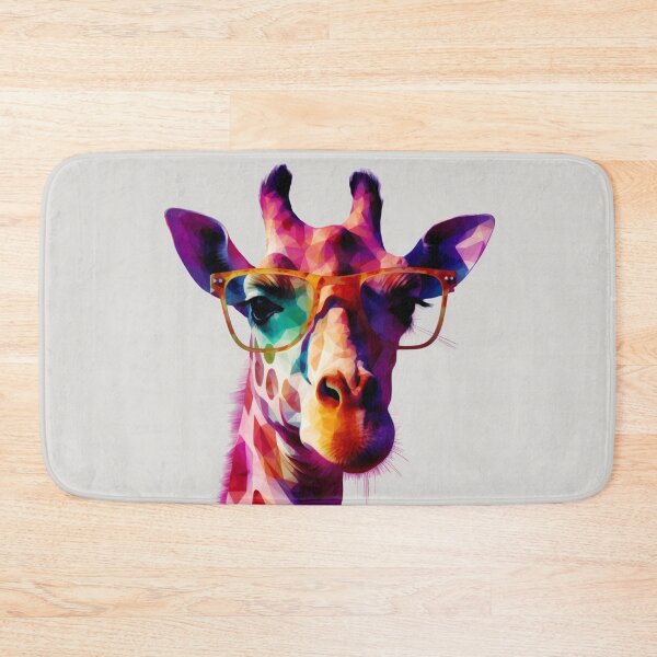 Artikelvorschau, Süße Giraffenliebhaber-Sonnenbrille | Polygonale Kunst entworfen und verkauft von JFFStore.