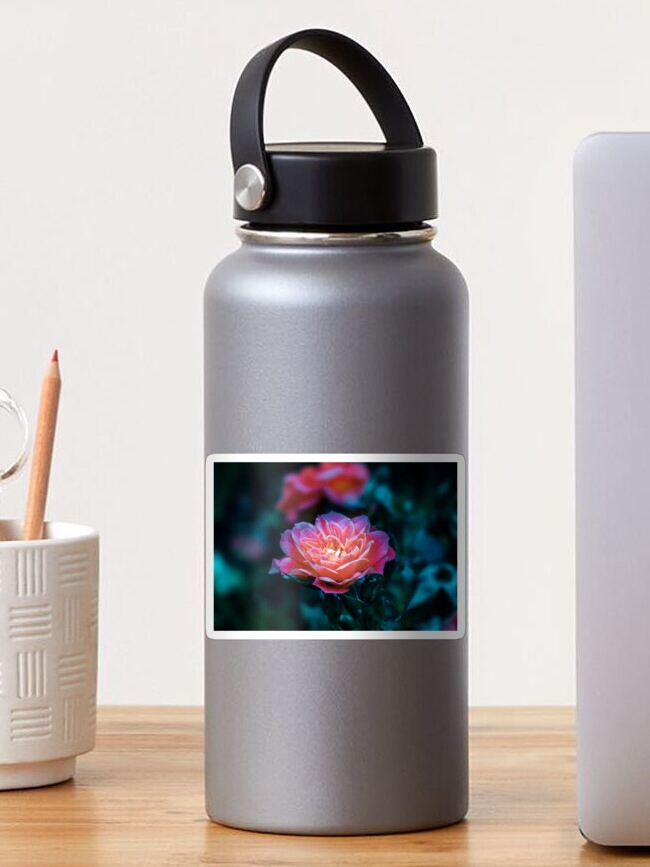 Thumbnail 1 of 3, Sticker, Eternal Flames: The Alluring Rose designed and sold by cokemann.