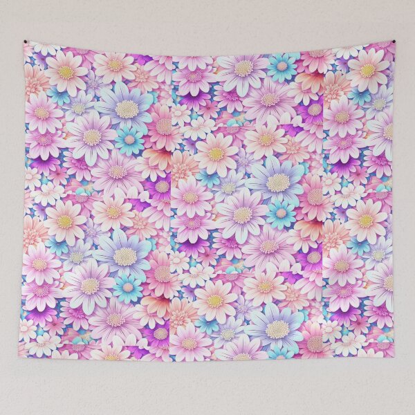 Item preview, Blooming Nostalgia: Retro Floral Patterns to Add Charm to Your World designed and sold by hypnohymn.