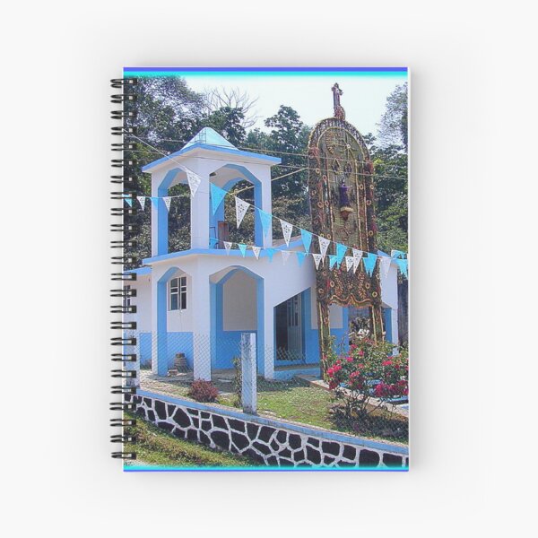Remote Chapel with "Arco de Flores" Spiral Notebook